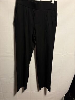 Women's Black Stretch Pull-On Dress Pants